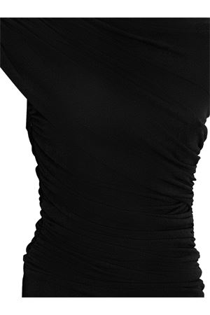 Long black viscose dress FRANCESCO MURANO | 551T04999